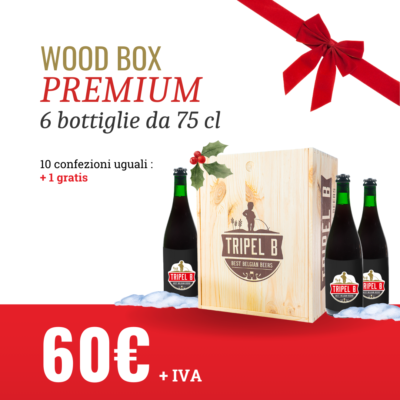 Wood Box 6 Bottiglie - 75 cl